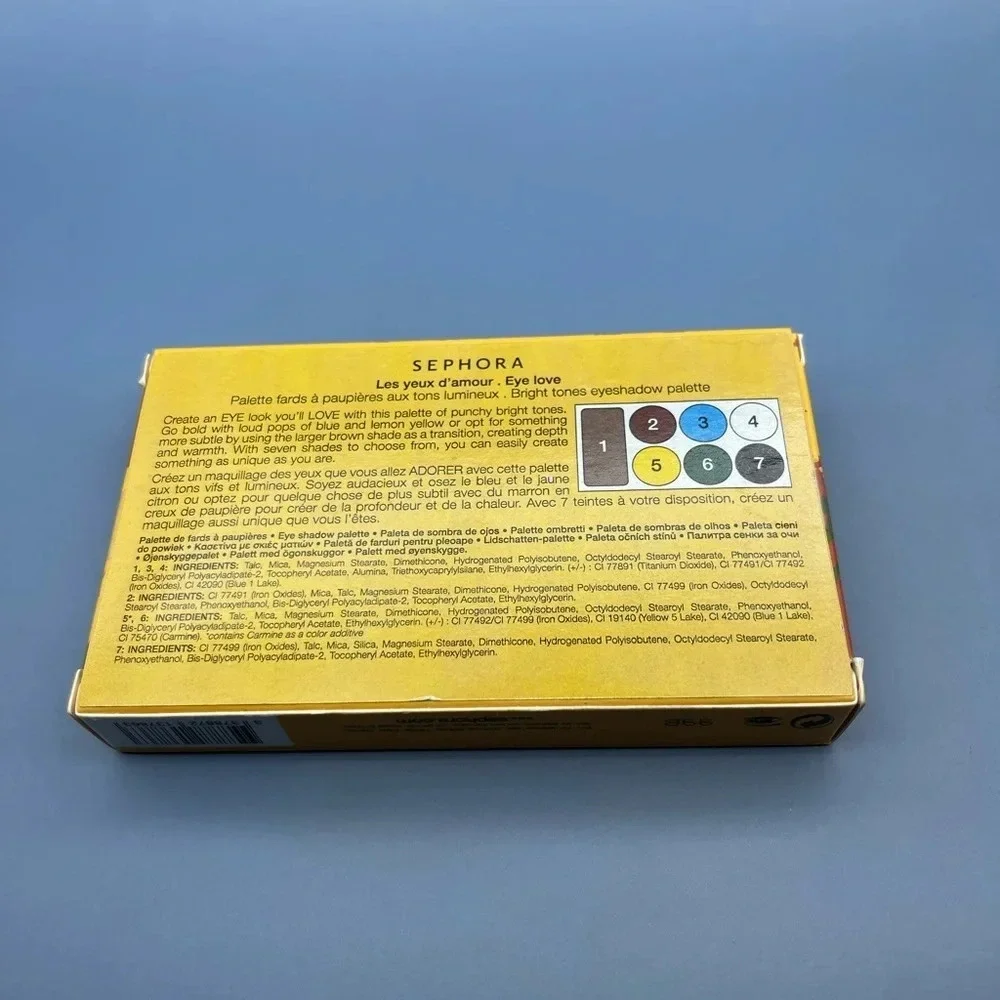 🎉HOST PICK🎉SEPHORA COLLECTION Eye Love Eyeshadow Palette, Bright Tones, NIB